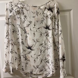 White loft blouse size small